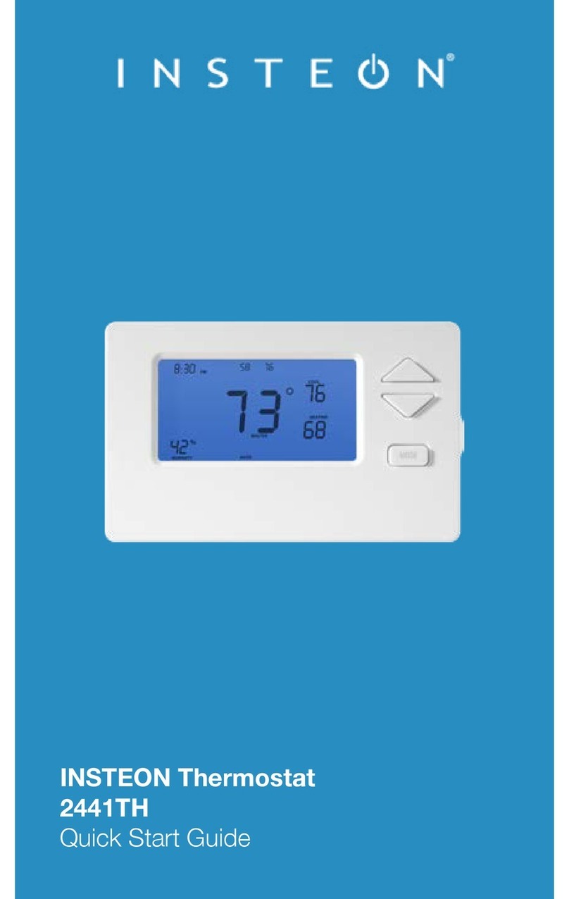 INSTEON TempLinc 2441TH User manual