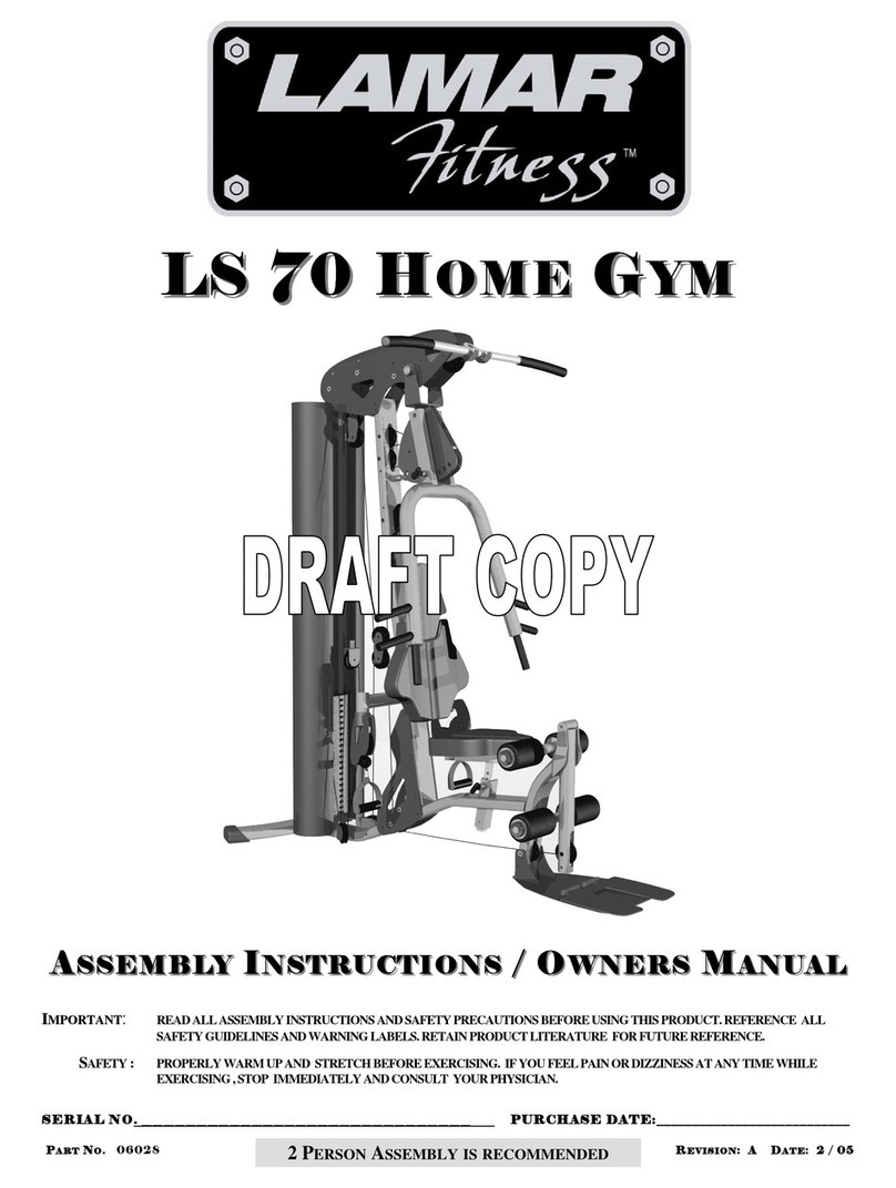 LAMAR LS 70 owner's manual