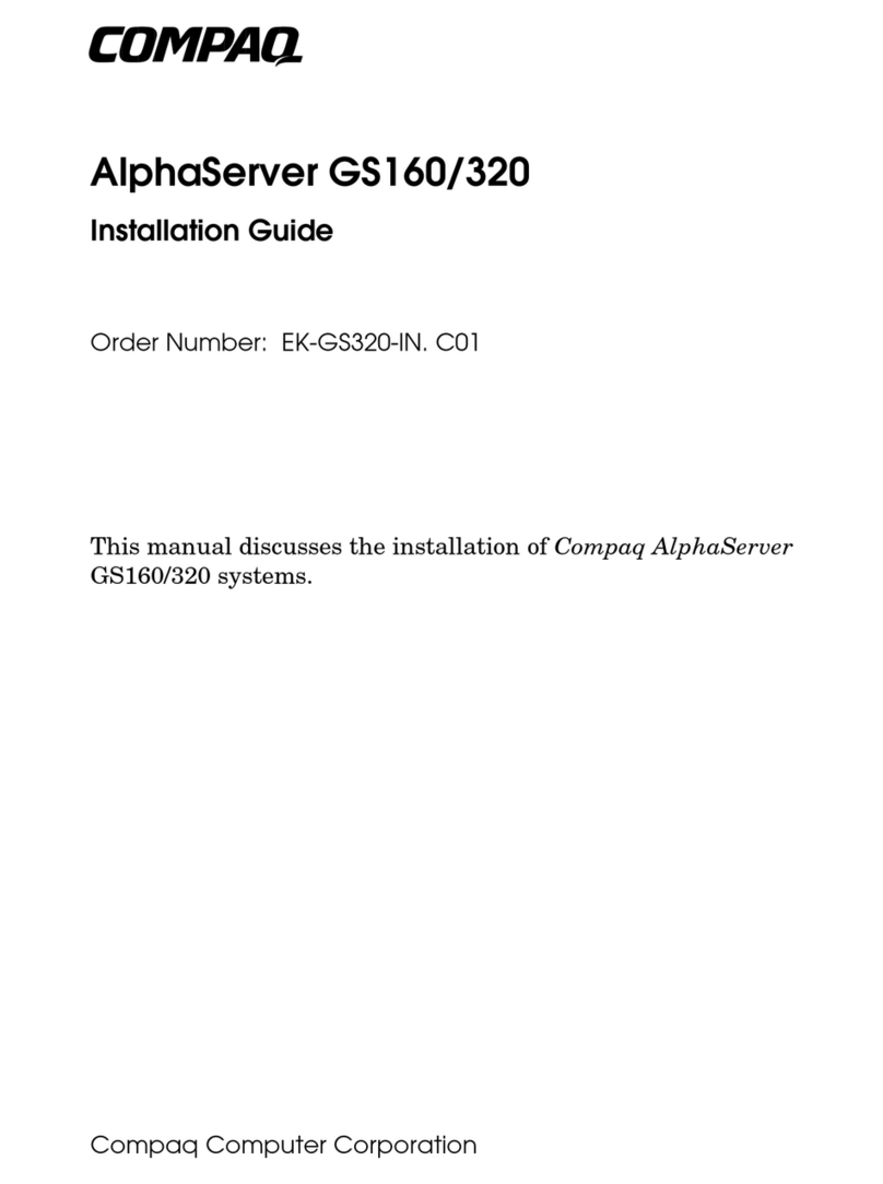 Compaq AlphaServer GS160 User manual
