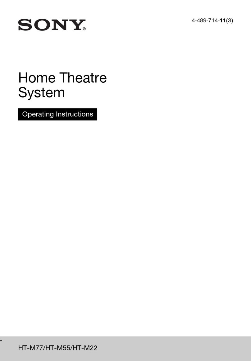 Sony HT-M77 User manual