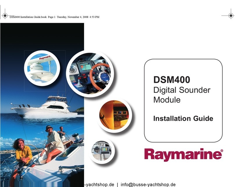 Raymarine DSM400 installation guide