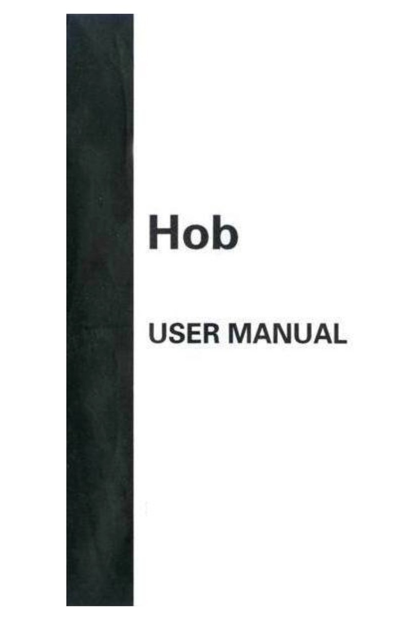 Fagor Hob user manual