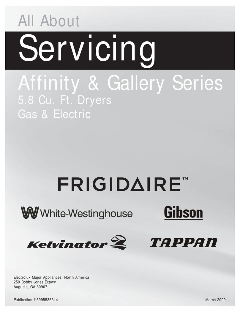 Frigidaire Dryer User guide