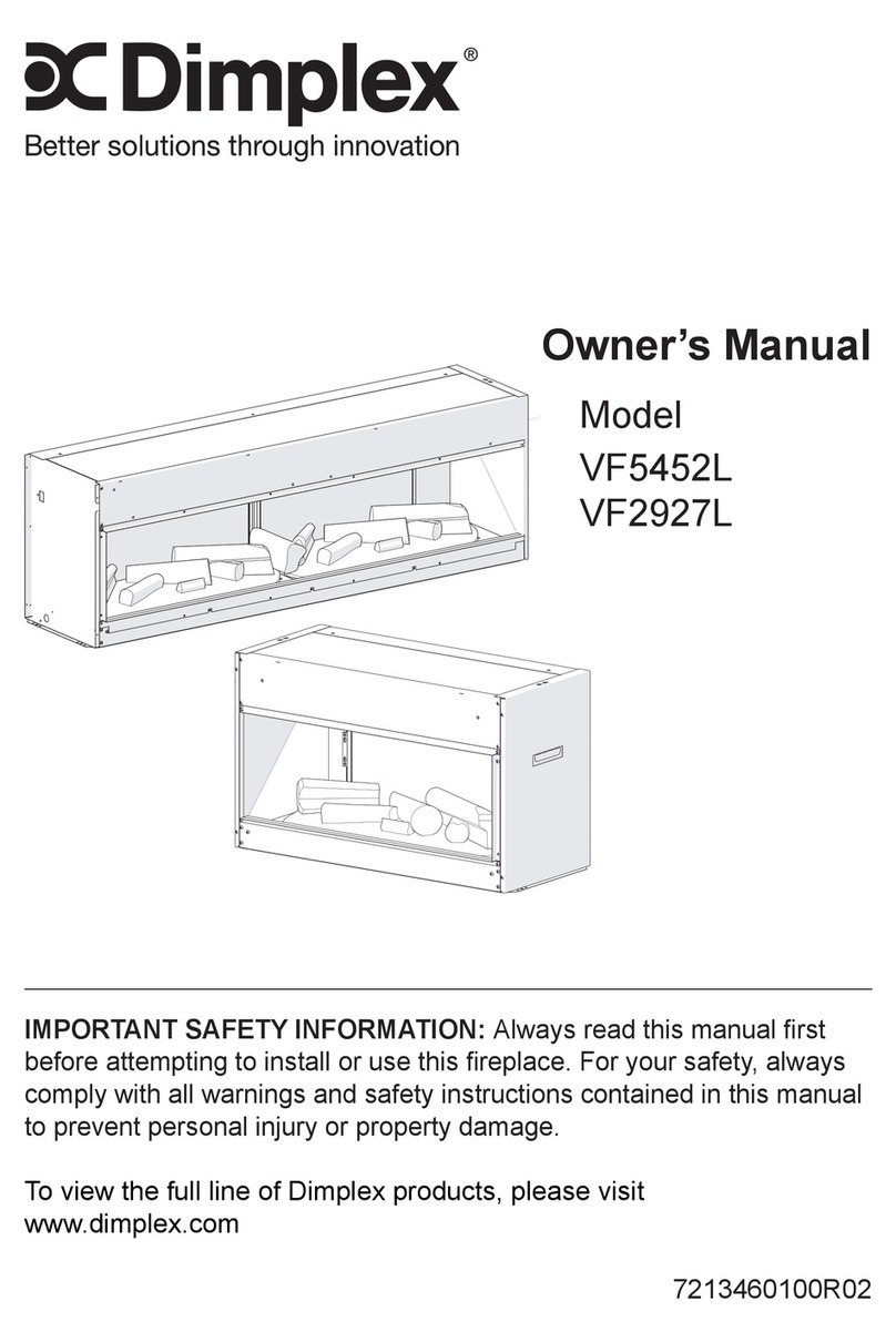 Dimplex VF5452L owner's manual