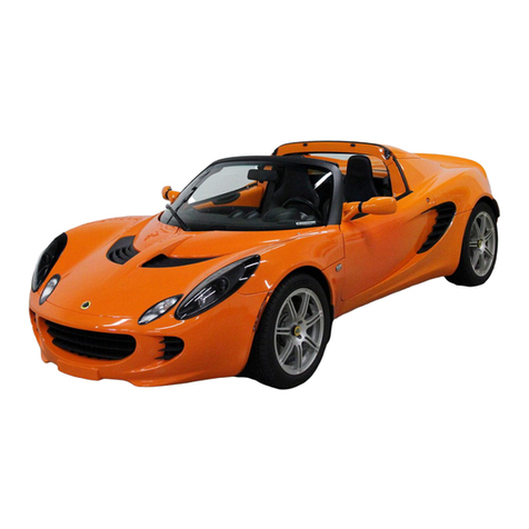 Lotus 2005 Elise Owner's handbook
