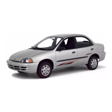 Chevrolet Metro 2001 User manual Chevrolet Metro 2001 User manual
