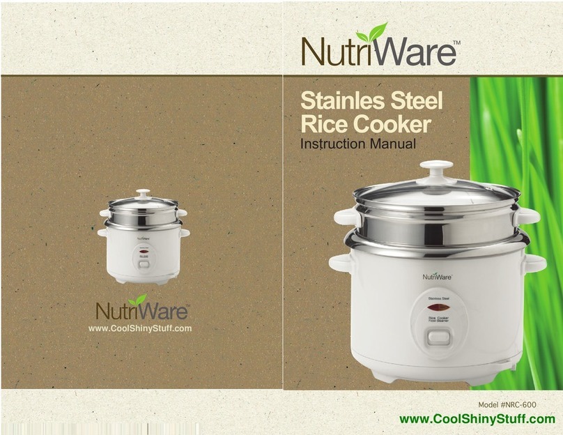 Nutriwave NRC-600 instruction manual