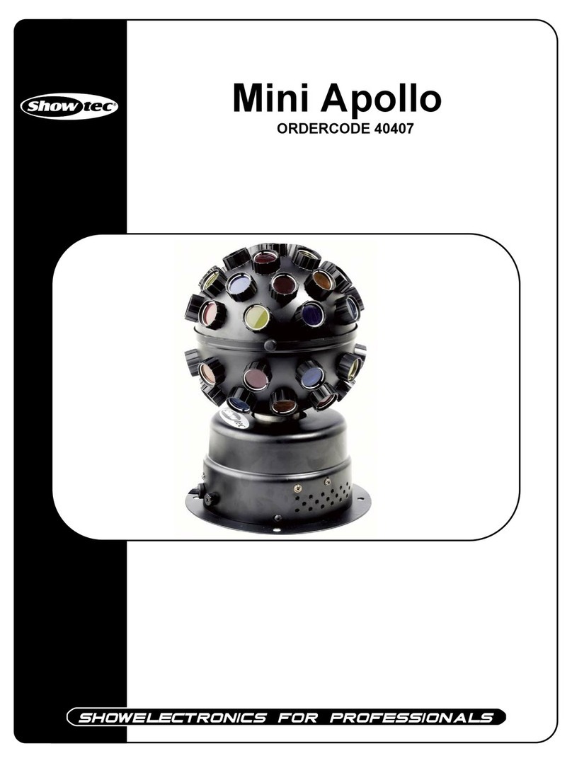Show Tec Mini Apollo User manual