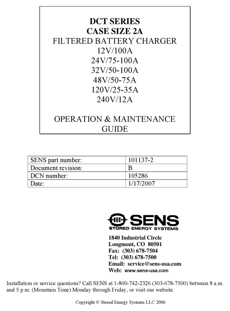 Sens DCT Series Operating manual Sens DCT Series Operating manual