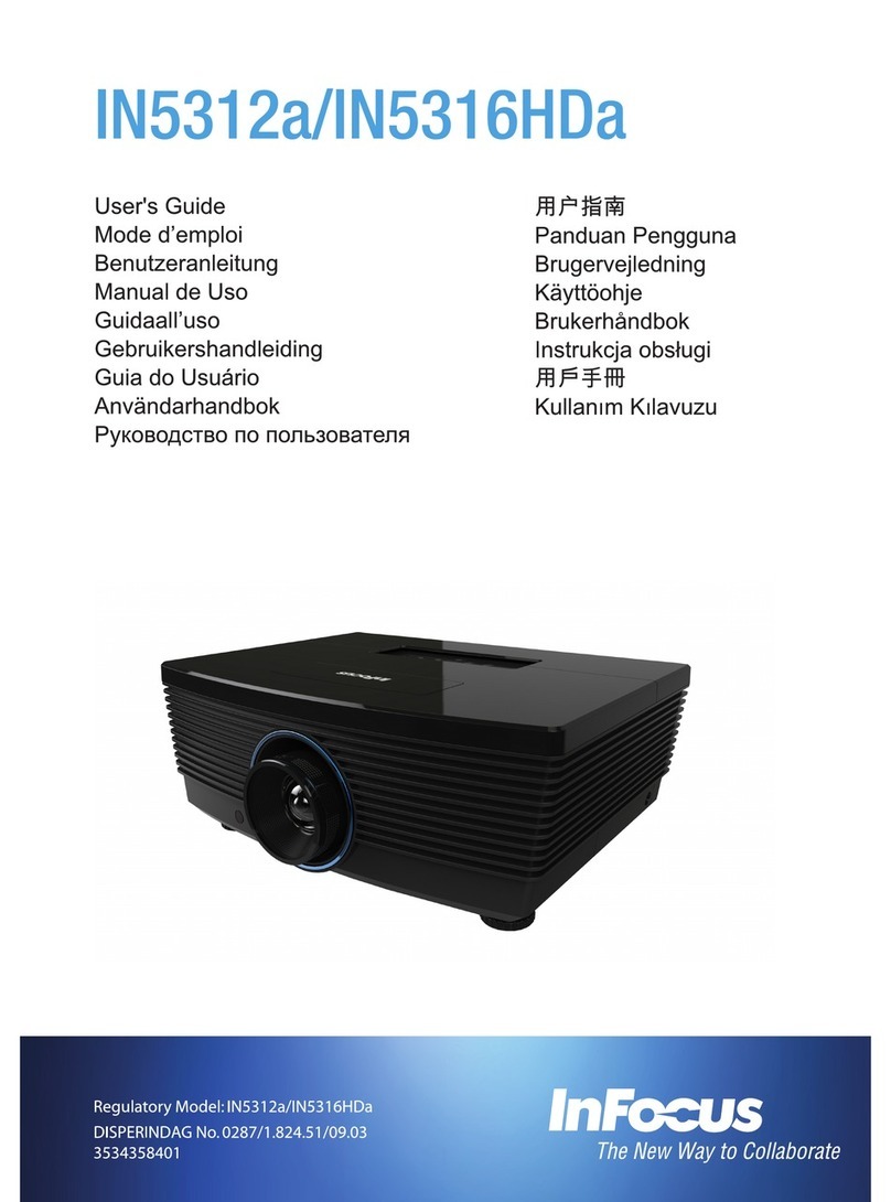 InFocus IN5212a User manual