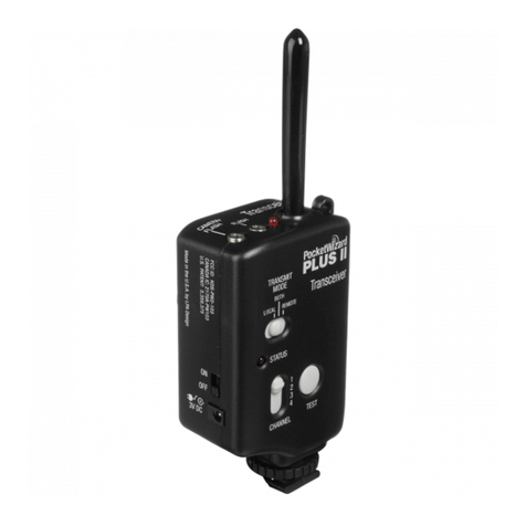 Pocket Wizard Plus II owner's manual