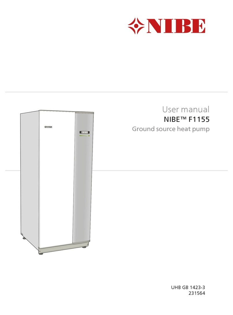 Nibe F1155 Series User manual