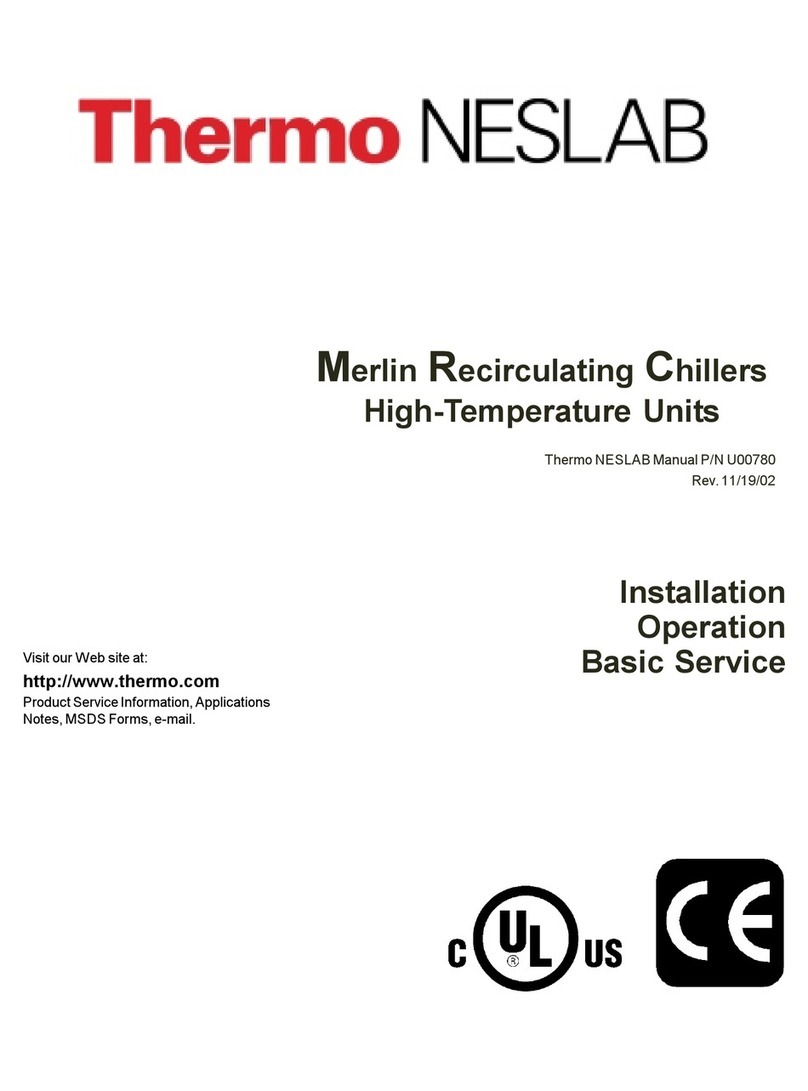 Thermo Neslab Merlin User manual
