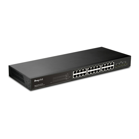 Draytek VigorSwitch G1240 user guide Draytek VigorSwitch G1240 user guide
