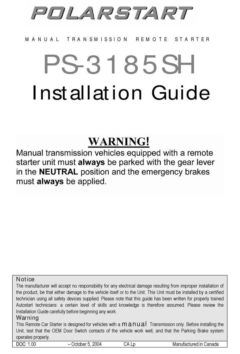 Polarstart PS-3185SH User manual
