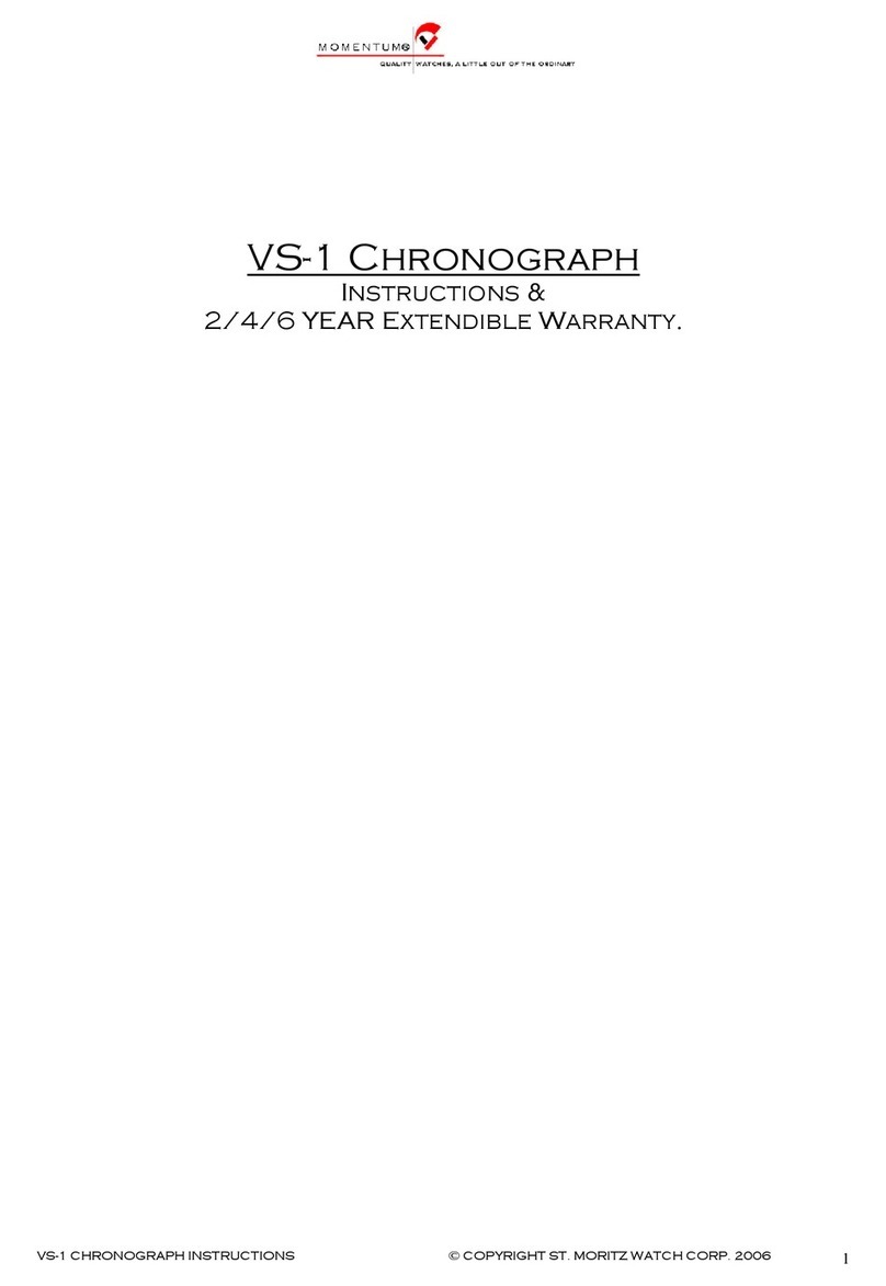 Momentum VS-1 User manual Momentum VS-1 User manual