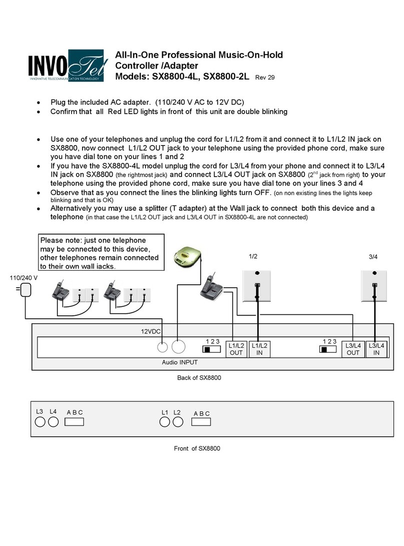 invotel SX8800-4L user guide
