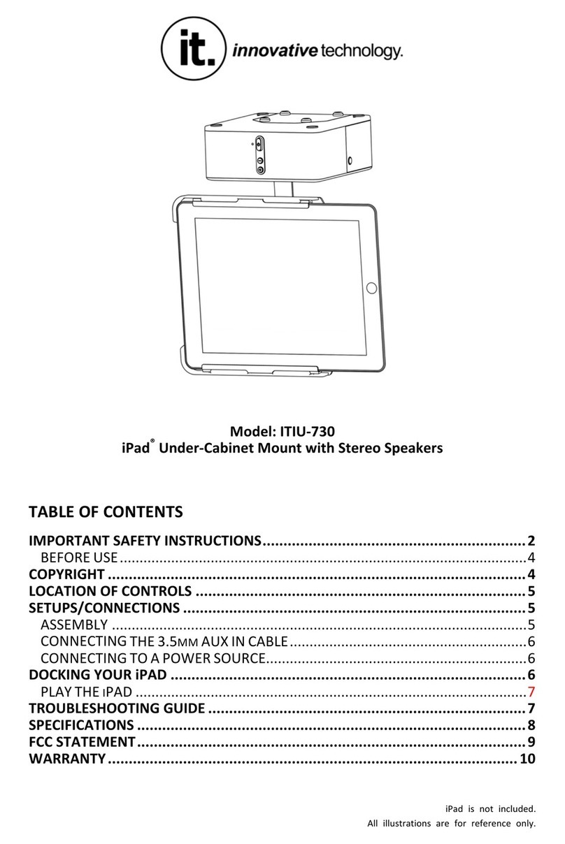 Innovative Technology ITIU+730 User manual