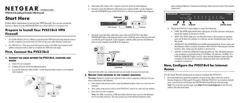 NETGEAR ProSafe FVS318v3 User manual NETGEAR ProSafe FVS318v3 User manual