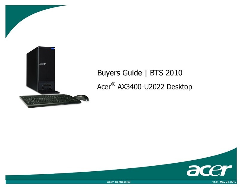 Acer 2010 User manual Acer 2010 User manual