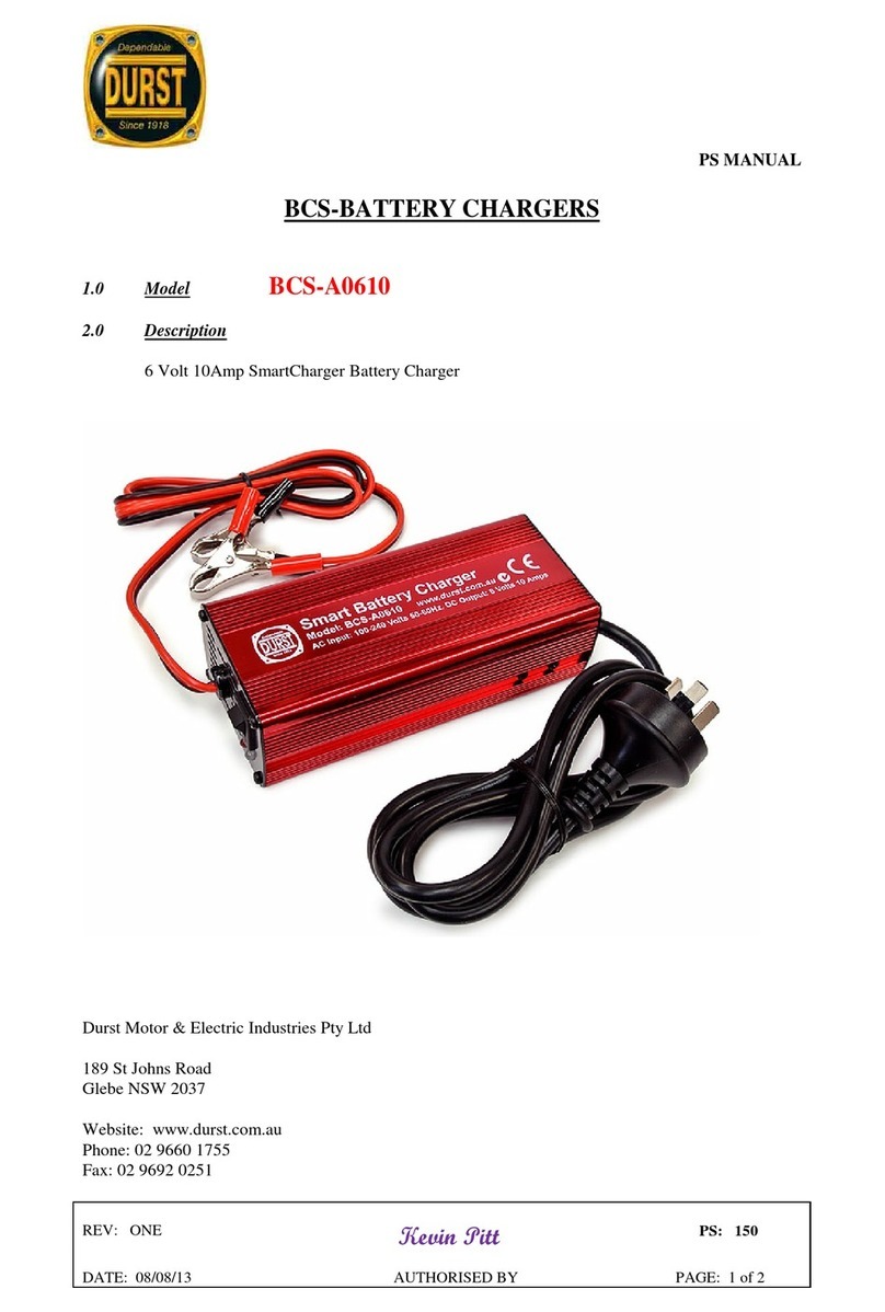 Durst BCS-A0610 user guide