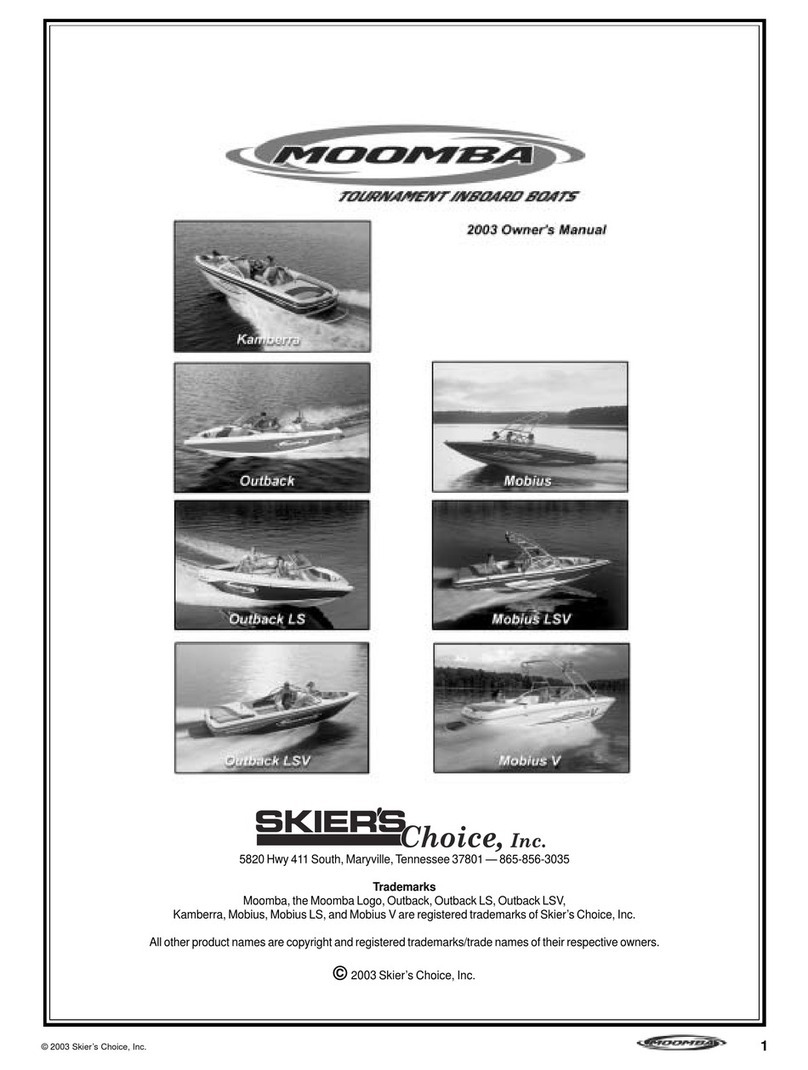 Moomba Kamberra owner's manual