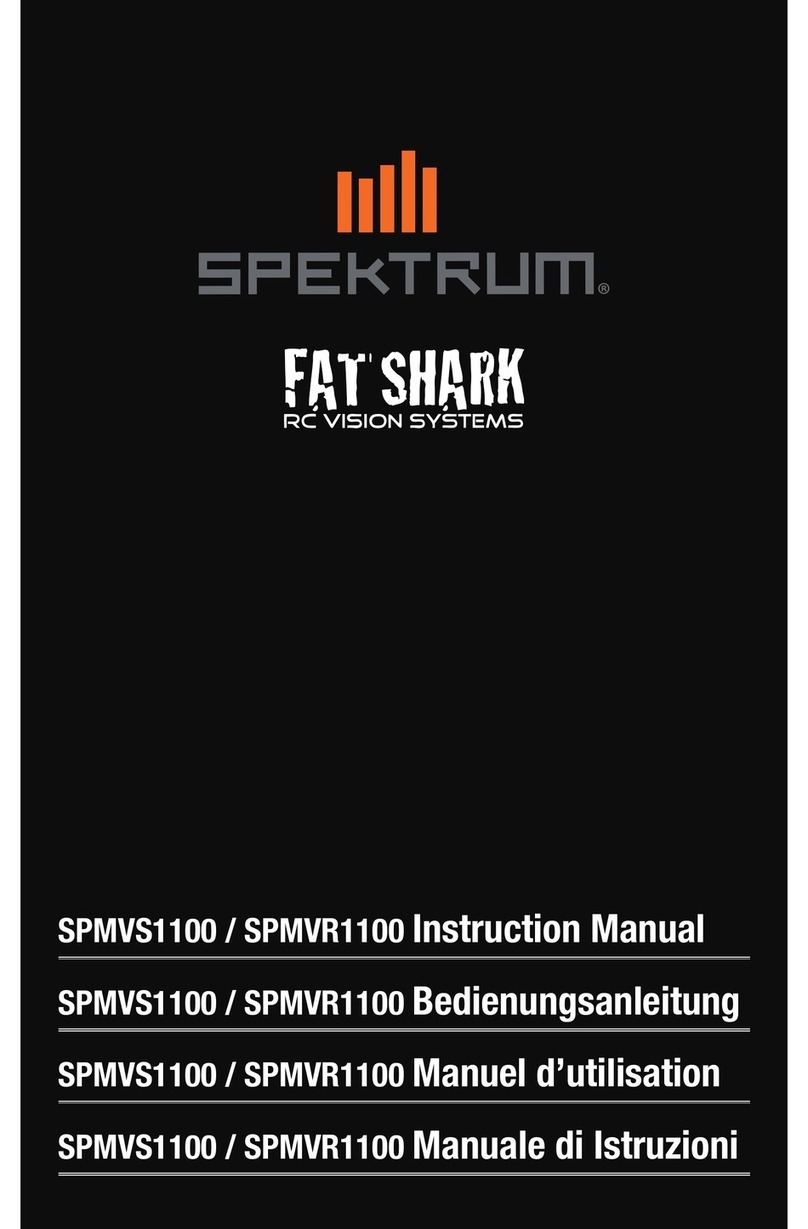 Spektrum Fat Shark SPMVS1100 User manual