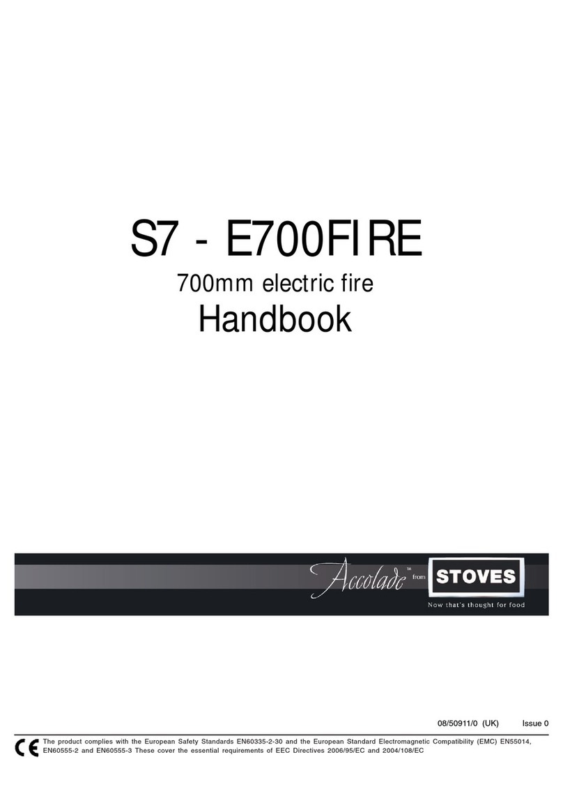 STOVES S7 - E700FIRE Handbook