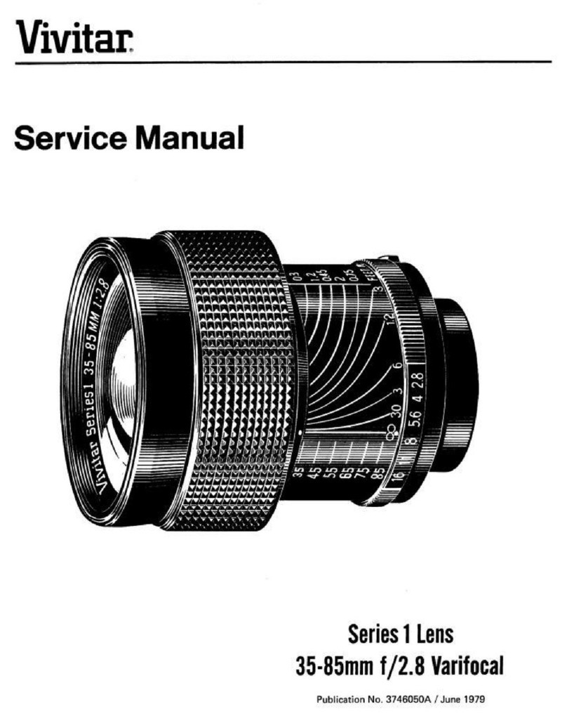 Vivitar Series 1 Service manual
