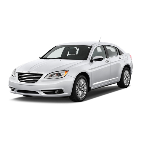 Chrysler 200 CONVERTIBLE 2013 User manual