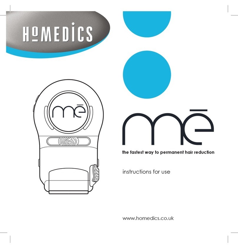 HoMedics ME Instructions for use