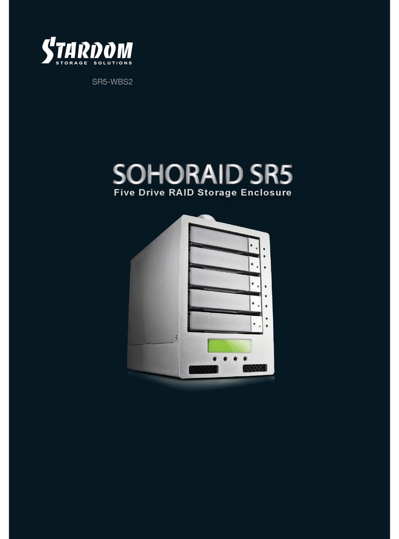Stardom Sohoraid SR5-WBS2 User manual Stardom Sohoraid SR5-WBS2 User manual