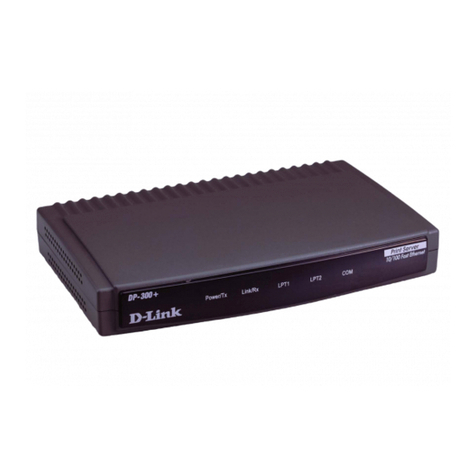 D-Link DP-300+ User manual