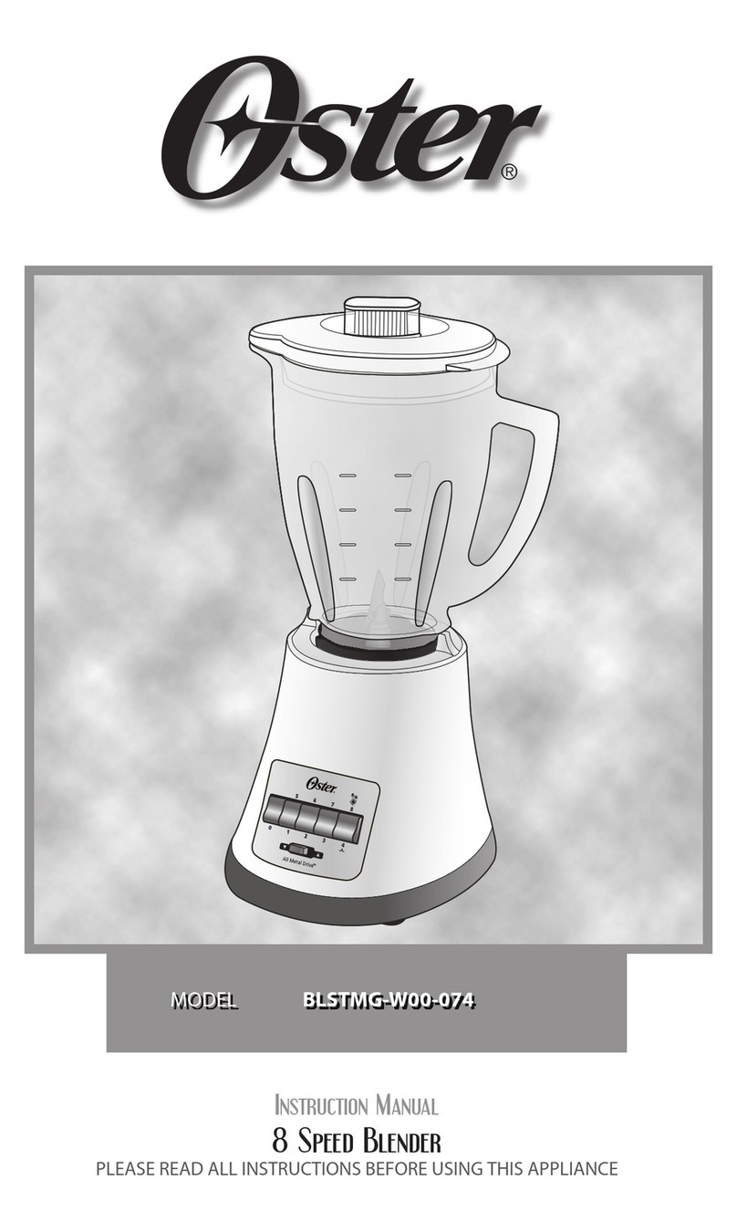 Oster BLSTMG-W00-074 User manual
