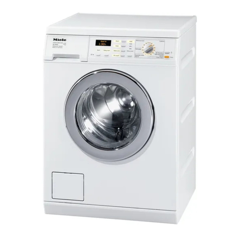 Miele W 5903 WPS operating instructions