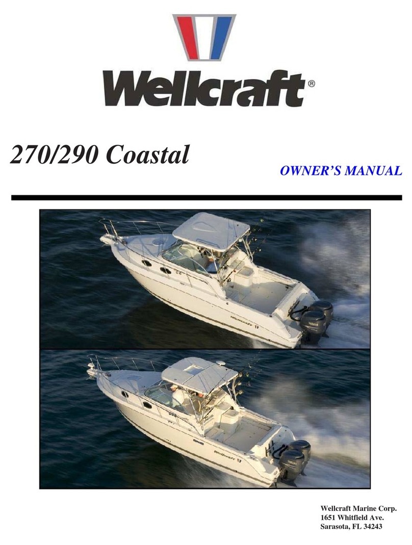 Wellcraft 270 Coastal owner's manual