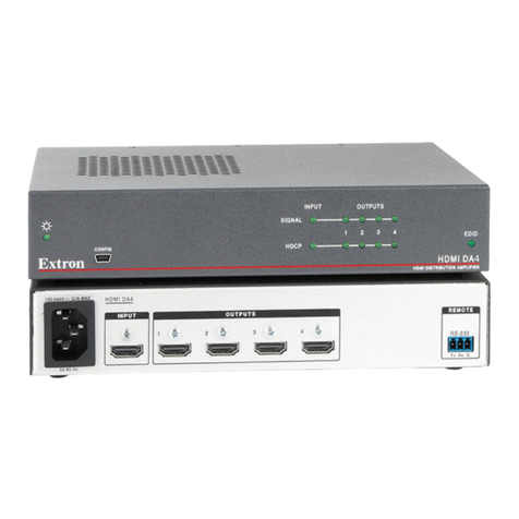 Extron electronics HDMI DA Series User manual