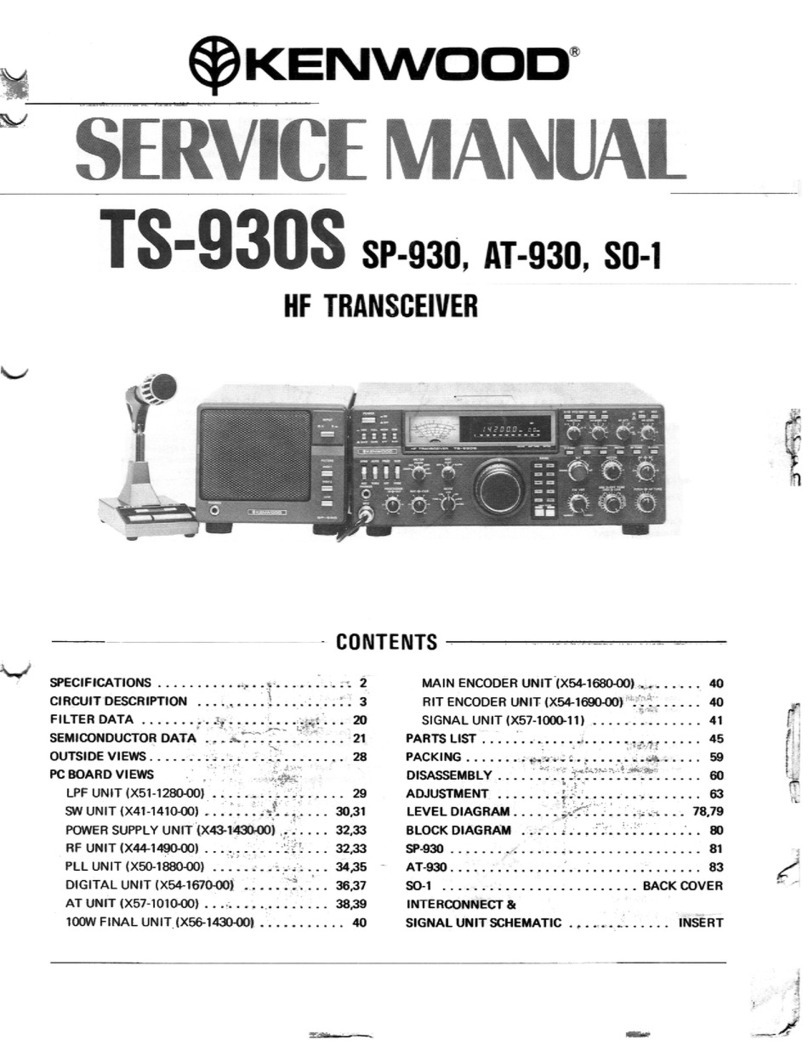 Kenwood TS-930S Service manual