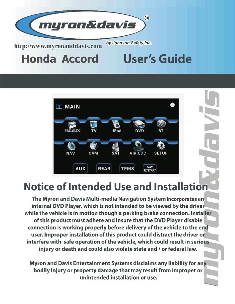 Myron&davis Honda Accord user guide