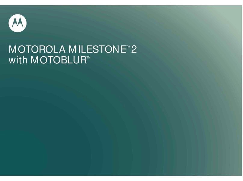 Motorola MILESTONE 2 User manual Motorola MILESTONE 2 User manual