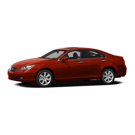 Lexus 2008 ES350 User manual