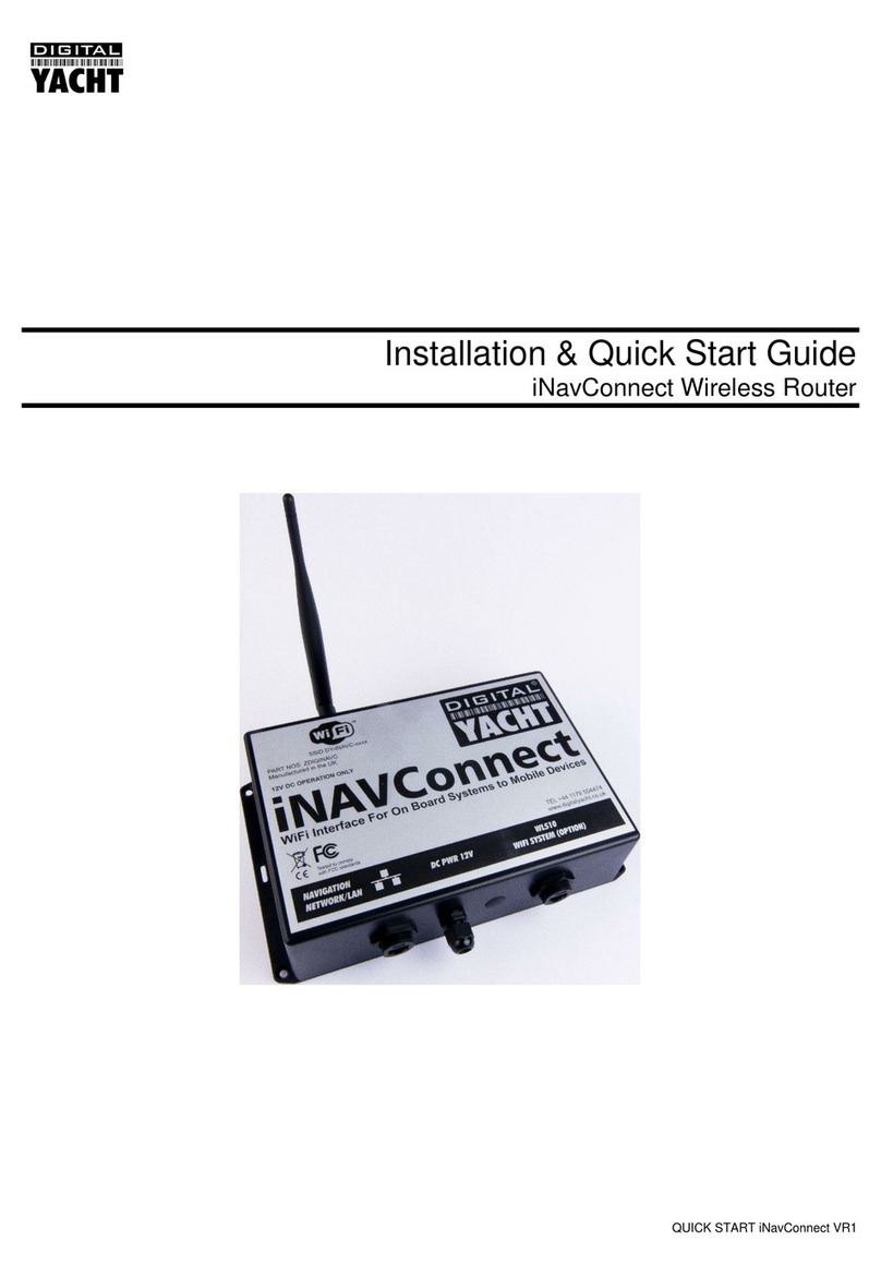 DIGITAL YACHT iNavConnect Datasheet