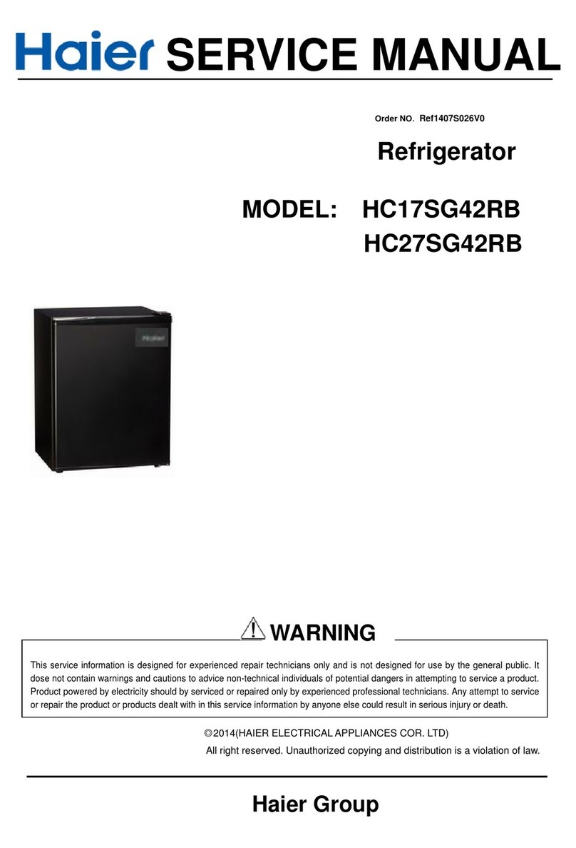 Haier HC17SG42RB User manual