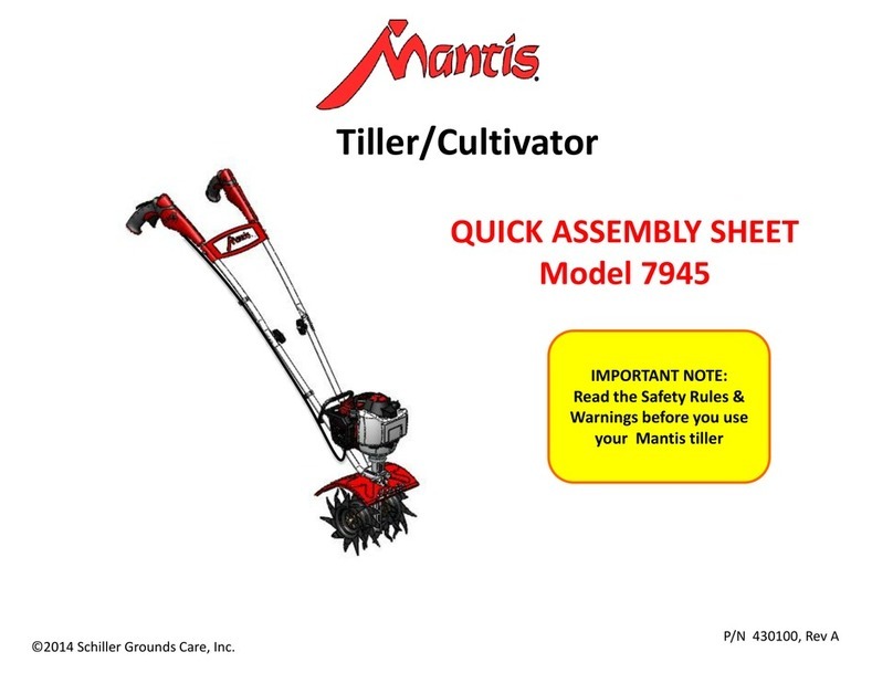 Mantis 7945 User manual