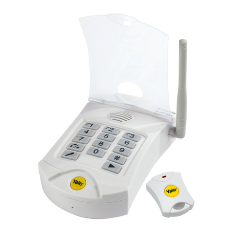 Yale Distress alert system User manual