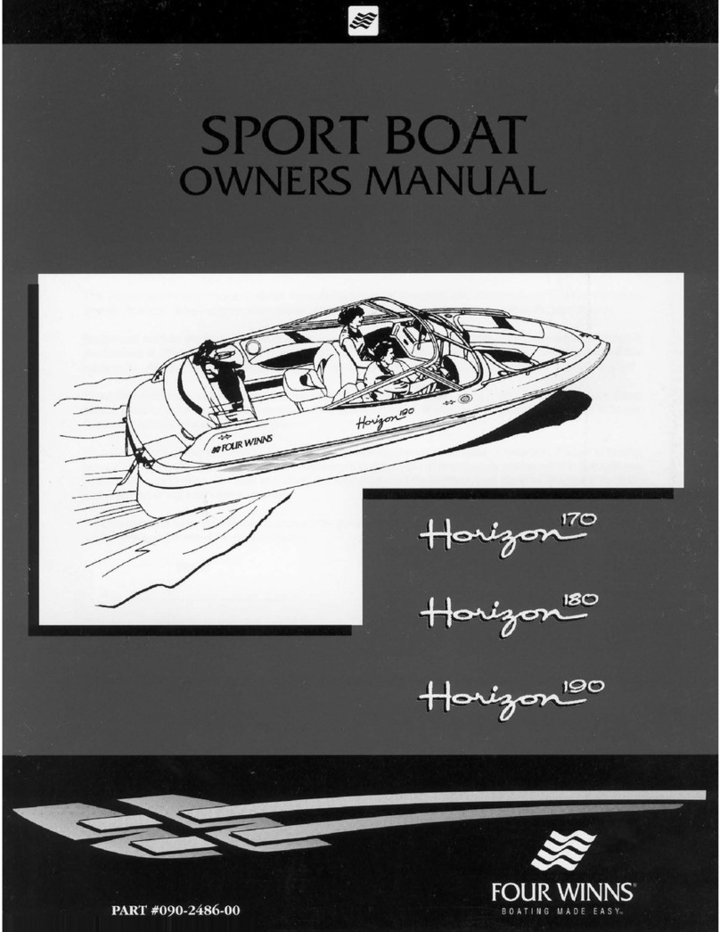 Four winns Horizon 170 owner's manual