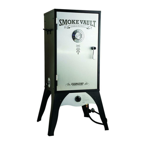 Camp Chef Smoke Vault SMV18S-4 instruction manual