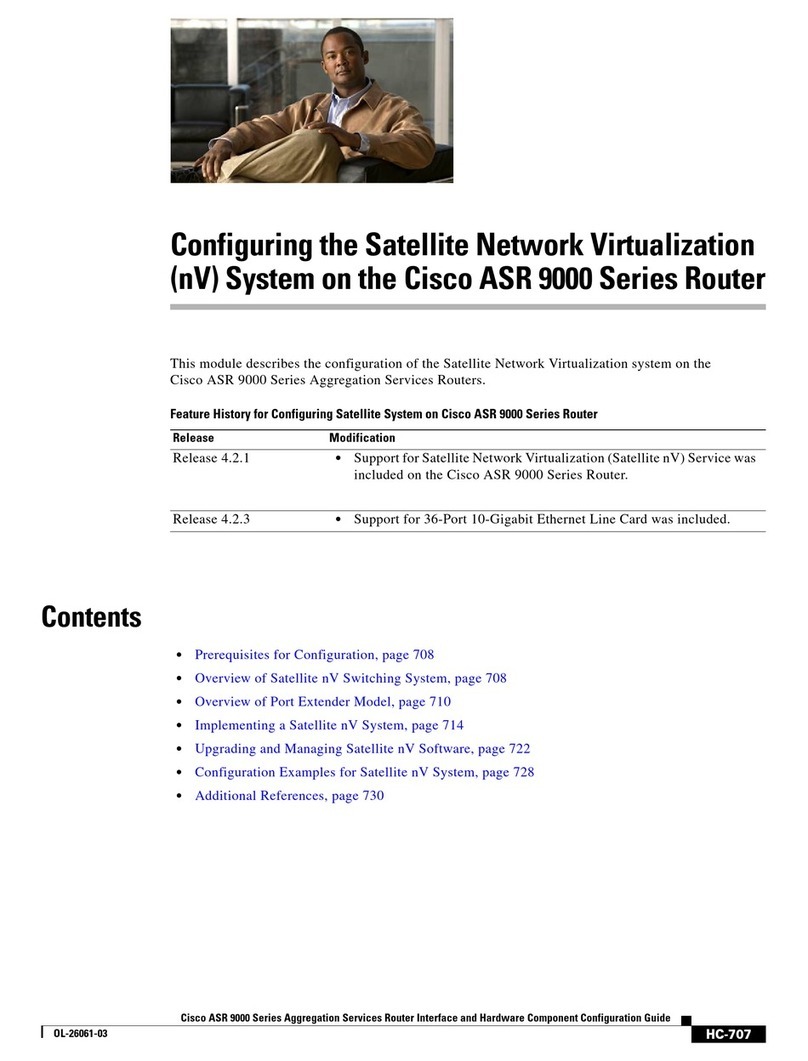 Cisco ASR 9000 Series User instructions