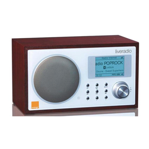 ORANGE Liveradio user manual