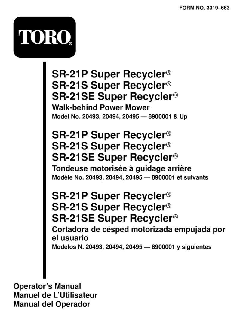 Toro 20493 User manual Toro 20493 User manual